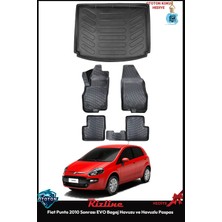 Rizline Fiat Punto 2012 Evo Bagaj Havuzu ve Havuzlu Paspas ve Ton Koku