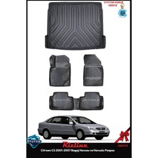 Rizline Citroen C5 2004 Bagaj Havuzu ve Havuzlu Paspas ve Ton Koku