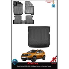 Rizline Dacia Duster 2022 4x4 Bagaj Havuzu ve Havuzlu Paspas ve Ton Koku