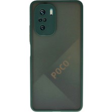 Marsilyan™- Xiaomi Poco F3 Kılıf Montreal Silikon Kapak - Yeşil