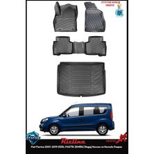Rizline Fiat Fiorino 2007 Dizel Pastik Zeminli Bagaj Havuzu ve Havuzlu Paspas ve Ton Koku
