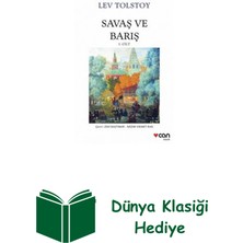 Can Yayınları Savaş ve Barış-2 Cilt Takım + Dünya Klasiği Hediye