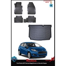 Rizline Ford Fiesta 2019 Bagaj Havuzu ve Havuzlu Paspas ve Ton Koku