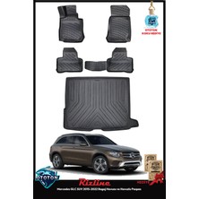 Rizline Mercedes Glc Suv 2017 Bagaj Havuzu ve Havuzlu Paspas ve Ton Koku