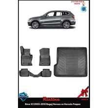 Rizline Bmw X3 2004 Bagaj Havuzu ve Havuzlu Paspas ve Ton Koku