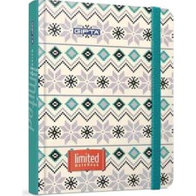 Gıpta 120 Yaprak 13X21 Limited Iplik Dikiş Sert Kapak Çizgili Defter 2859