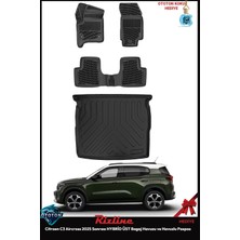 Rizline Citroen C3 Aircross 2026 Hybrid Üst Bagaj Havuzu ve Havuzlu Paspas ve Ton Koku