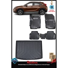 Rizline Mitsubishi Eclipse Cross 2024 Bagaj Havuzu ve Havuzlu Paspas ve Ton Koku