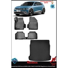 Rizline Hyundai Ioniq 5 2023 Konsol Arka Tarafta Elektrikli Bagaj Havuzu ve Havuzlu Paspas ve Ton Koku