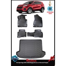 Rizline Kia Sportage 2019 Bagaj Havuzu ve Havuzlu Paspas ve Ton Koku