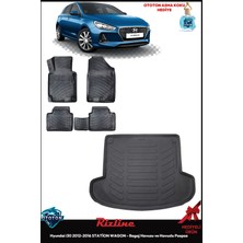 Rizline Hyundai I30 2014 Station Wagon - Bagaj Havuzu ve Havuzlu Paspas ve Ton Koku