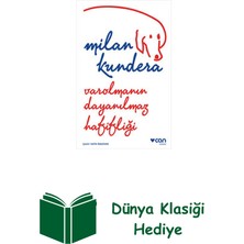 Can Yayınları Varolmanın Dayanılmaz Hafifliği + Dünya Klasiği Hediye