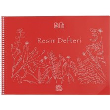 Gıpta 185578 Resim Defteri 25X35 Eko Spiralli 25 Yaprak 4956, Asorti