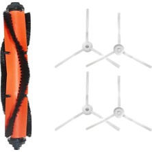 Lin Grup Xiaomi Vacuum Mop 2in1 Essential (Mjstg1) Robot Süpürge Uyumlu 5'li Yedek Parça Seti