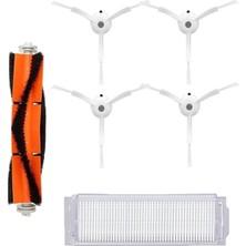 Lin Grup Xiaomi Vacuum Mop 2 Pro (MJST1SHW) Robot Süpürge Uyumlu 6'lı Yedek Parça Seti