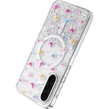 Eco Port Onegif Samsung Galaxy A57 5g Misk Simli Magsafe Kapak - Desen 4