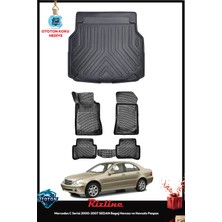 Rizline Mercedes C Serisi 2000 Sedan Bagaj Havuzu ve 3D Paspas & Ton Koku