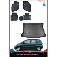 Rizline Honda Jazz 2006 Bagaj Havuzu ve 3D Paspas & Ton Koku