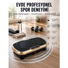 Eco Port Ev Tipi Titreşimli Spor Aleti Yağ Yakım Destekli Tasarım Yeni Nesil