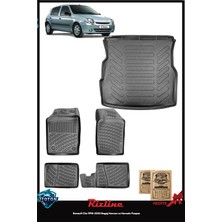 Rizline Renault Clio 2003 Bagaj Havuzu & Paspas ve Ton Koku