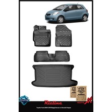 Rizline Toyota Yaris 2007 Bagaj Havuzu & Paspas ve Ton Koku