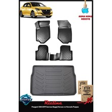 Rizline Peugeot 208 2021 Bagaj Havuzu & Paspas ve Ton Koku