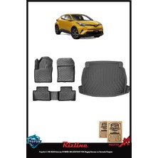 Rizline Toyota C-Hr 2026 Hybrid Ses Sistemi Yok Bagaj Havuzu & Paspas ve Ton Koku