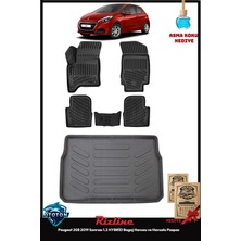 Rizline Peugeot 208 2020 1.2 Hybrid Bagaj Havuzu & Paspas ve Ton Koku