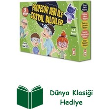 Timaş Çocuk Profesör Debi ile Sosyal Bilgiler Seti - 5 Kita... + Dünya Klasiği Hediye
