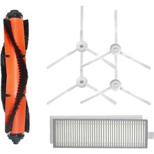 Lin Grup Xiaomi Vacuum Mop 2in1 Essential (Mjstg1) Robot Süpürge Uyumlu 6'lı Yedek Parça Seti