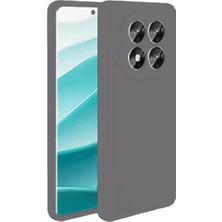 Aesco Xiaomi Redmi Note 14 Pro 4g Kılıf First Silikon - Gri