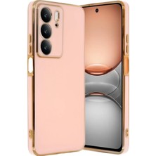 Aesco Realme C75 4g Kılıf Volet Silikon - Pembe