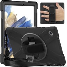 Aesco Samsung Galaxy Tab A11 Kılıf Amazing Tablet Kapak - Siyah