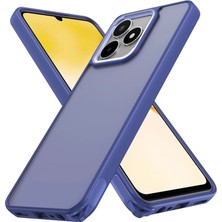 Aesco Realme C53 Kılıf Elegant Kapak - Açık Mavi