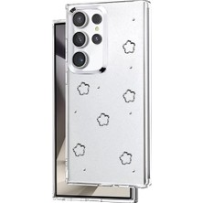 Aesco Samsung Galaxy S24 Ultra Fiyonk Desenli Kapak - Desen 2