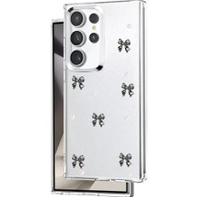 Aesco Samsung Galaxy S24 Ultra Fiyonk Desenli Kapak - Desen 8