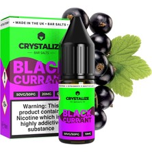 Blackcurrant Ice 10ML / 35MG Salt Aroma – Siyah Frenk Üzümü ve Buz Aromalı
