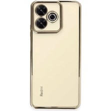 Aesco Xiaomi Redmi 13 4g Kılıf Razer Lensli Silikon - Gold