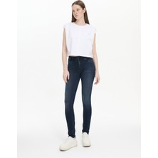 LTB Jonna B Dar Paça Yüksek Bel Mid Indigo Jean Pantolon