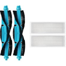 Lin Grup Viomi V2 Pro Robot Süpürge Uyumlu 4'lü Yedek Parça Seti