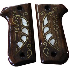 Unique Kapalı Fransız 10\'lusu Kabzesi Ahşap Model 1500