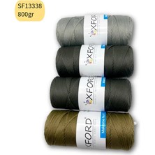 Oxford İplik Stok Fazlası 800 Gram Pp No:4 Makrome Mix SF13346