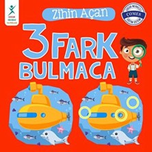 Mabelme Store Zihin Açan 3 Fark Bulmaca