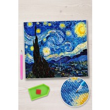 Liva Craft Boncuk Işleme Kiti 50 x 65 Yıldızlı Gece Van Gogh