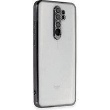Uravas Store Xiaomi Redmi Note 8 Pro Kılıf Razer Lensli Silikon - Siyah