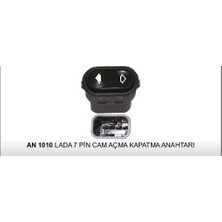 Universal Cam Kaldırma Anahtarı Ford Transıt T15 (7 Fiş Siyah Taban) Lada