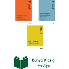 Can Yayınları Sigmund Freud 3 Kitap Seti + Dünya Klasiği Hediye