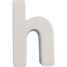Ehobici Boyanabilir Harf Obje - H - 5X3CM