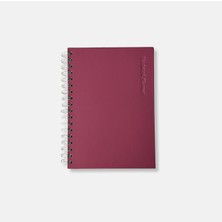 Varie Süresiz Planlayıcı Ajanda Mürdüm Renk 90 gr 17 × 24 cm