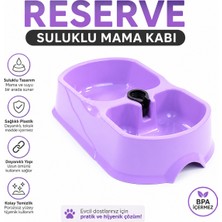 Cadopet Hazneli Mama Su Kabı-Mor